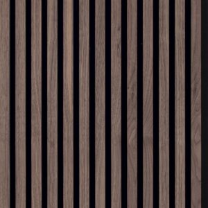 “Dark Oak” – Akoestisch wandpaneel 280x60cm