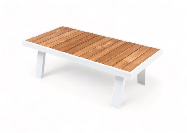 Aluminium Stoel-Bank Loungeset – Wit – van Huizen - Afbeelding 7