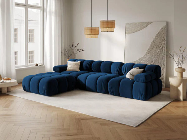 "Tropea" velvet - Corner sofa - Afbeelding 3