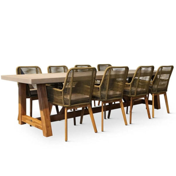 van Huizen dining tuinset 9-delig - Afbeelding 2